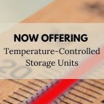 benefits of temperature-controlled storage units at Self-Storage of Beach Park IL